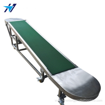 Front and rear stainless steel platform climbing line